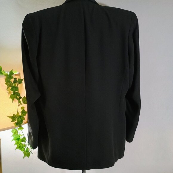 EUC: R.I. Clothing Company Size 44R Black Sportcoat Blazer - Picture 2 of 4